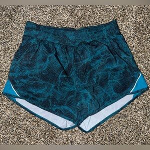 Women's Teal Athletic Shorts